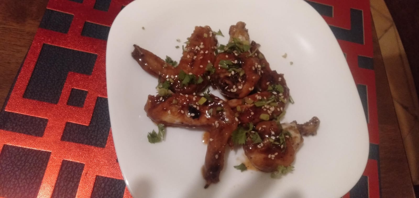 Image of dish Sticky Wings